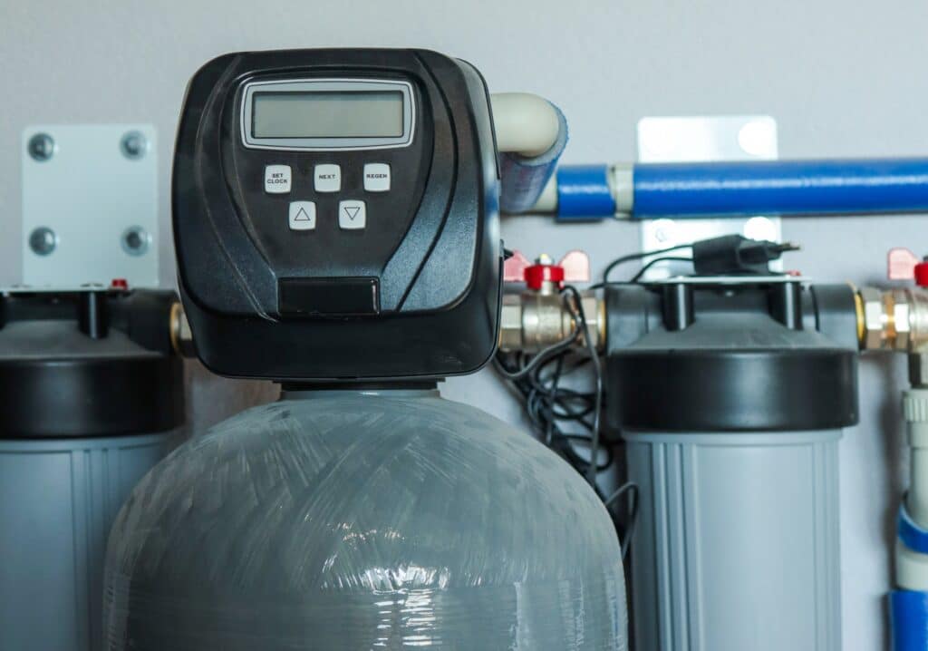 Water softeners and filtration.