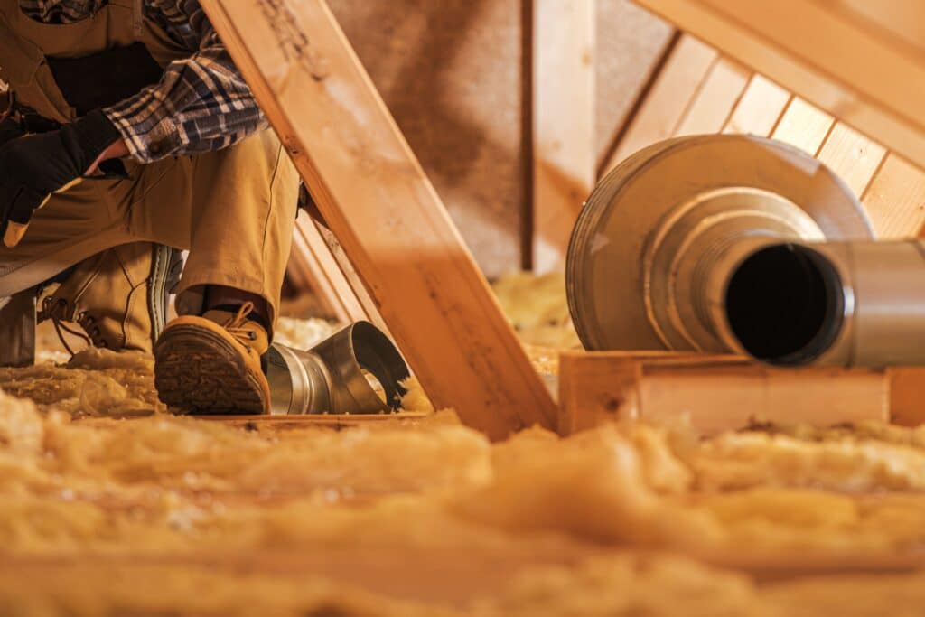 Ductwork replacement.