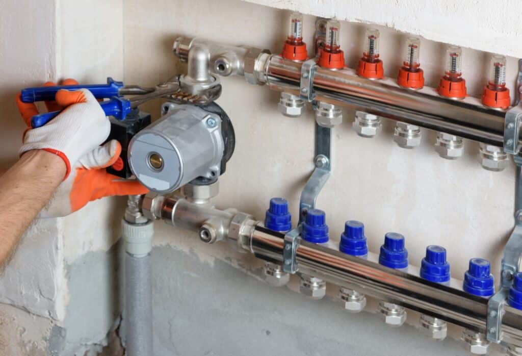 Geothermal maintenance.