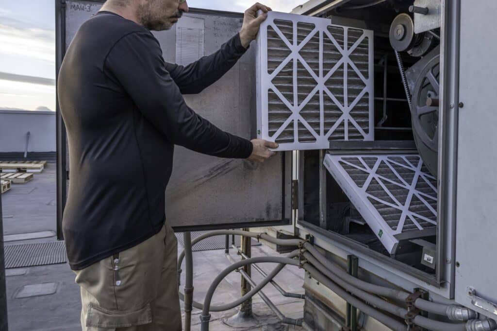 Industrial HVAC maintenance and repair.