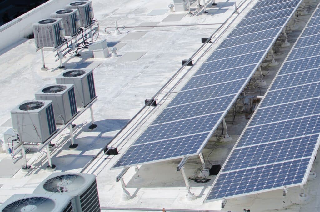 Solar assisted HVAC systems.